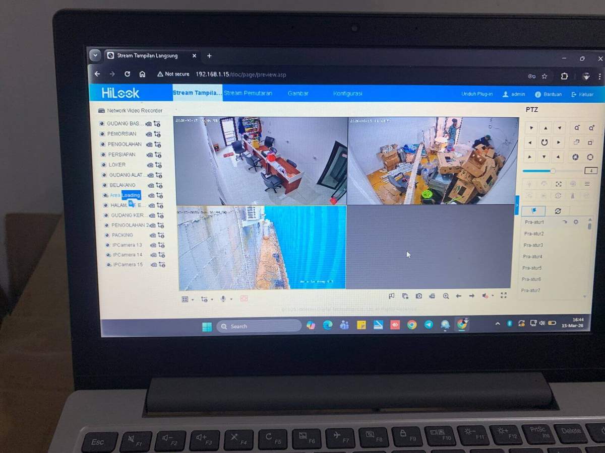 Proyek Instalasi CCTV Gedung Pemerintahan & Perkantoran oleh TEKMA